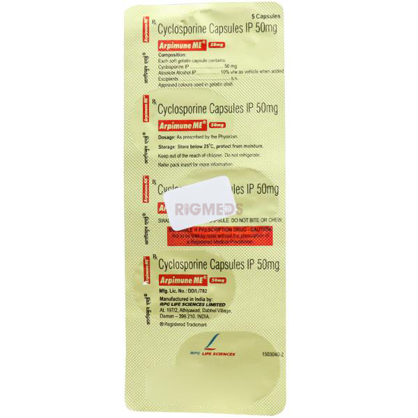 Arpimune ME 50Mg Capsule
