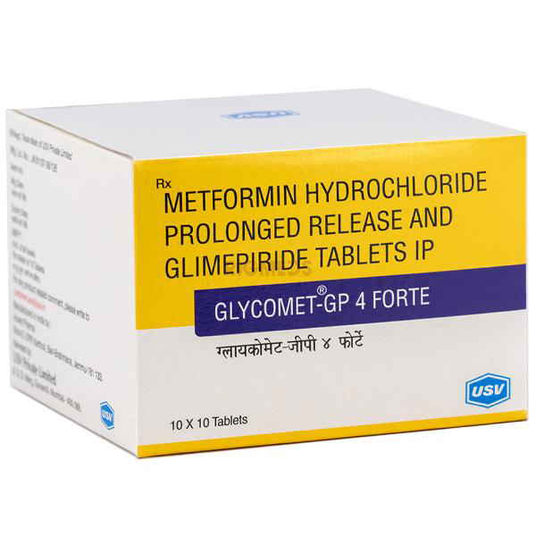 Glycomet GP 4 Forte Tablet PR