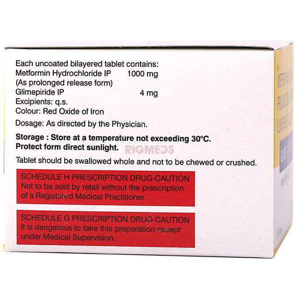 Glycomet GP 4 Forte Tablet PR