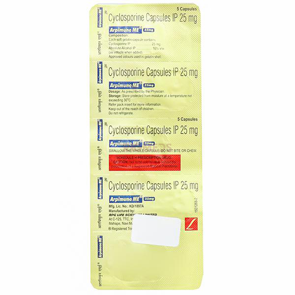 Arpimune ME 25Mg Capsule