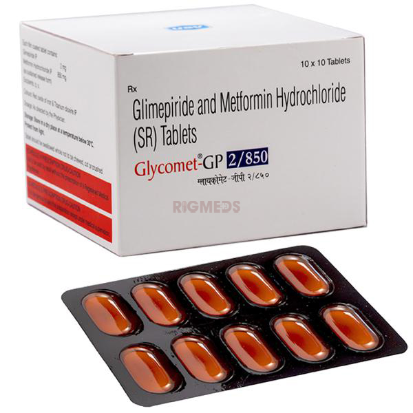Glycomet GP 2/850 Tablet SR