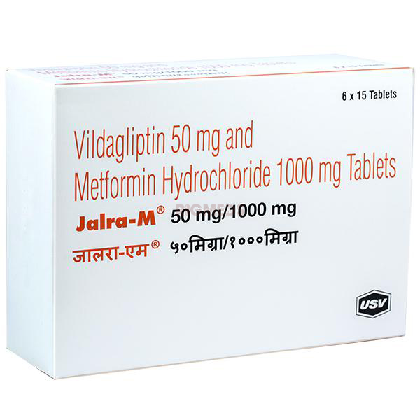 Jalra M 50mg/1000mg Tablet