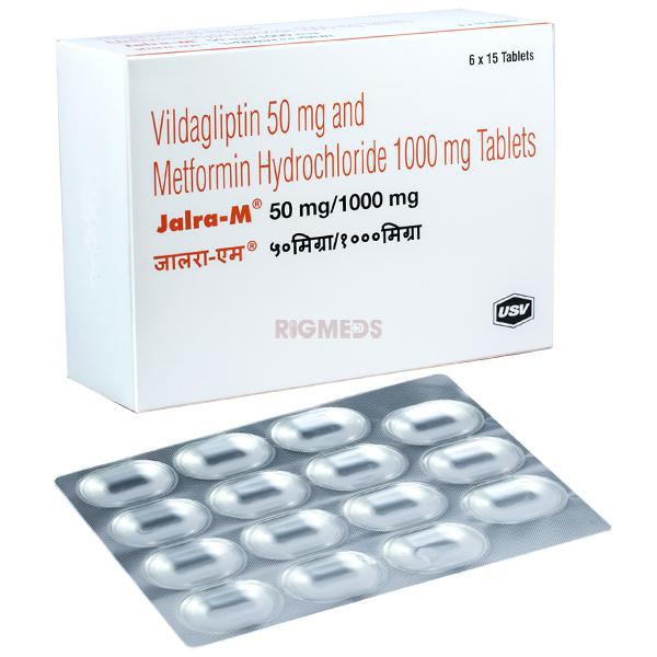 Jalra M 50mg/1000mg Tablet