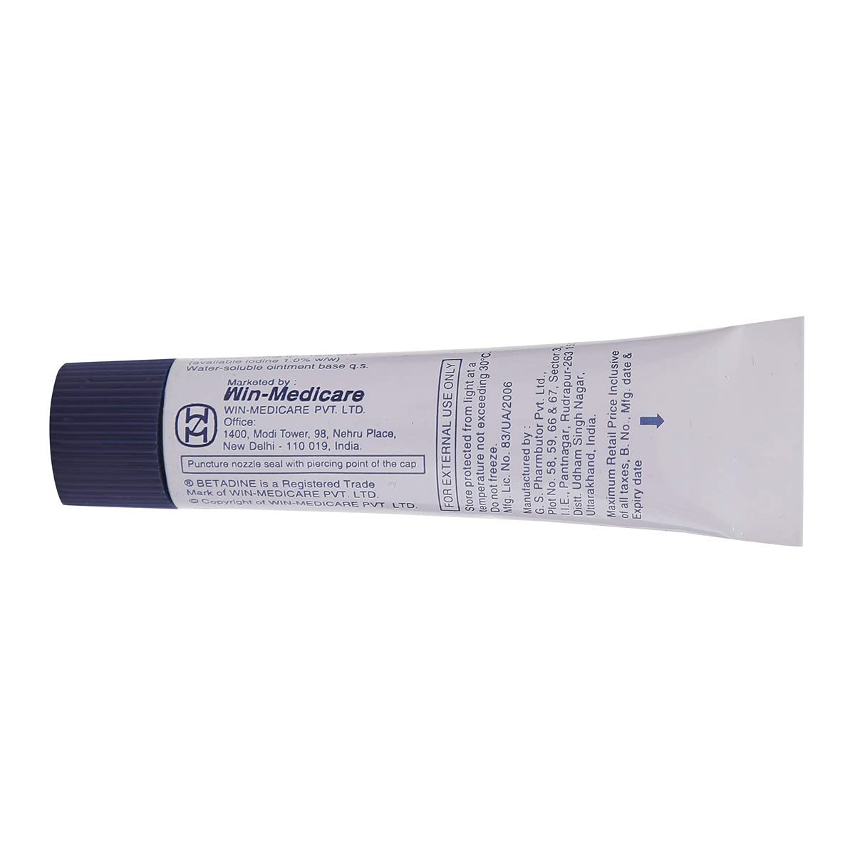 Betadine 10% Ointment (20Gm)