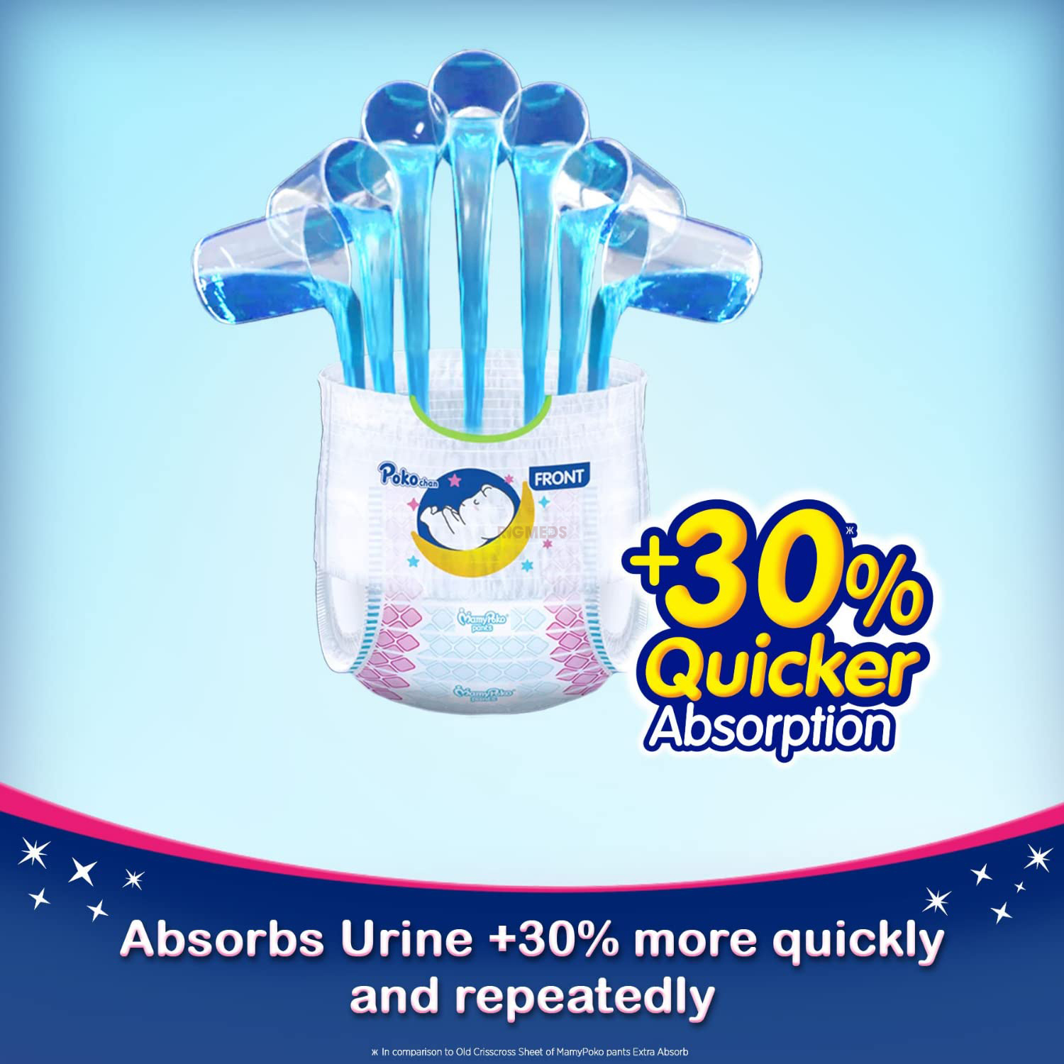 MamyPoko Pants Extra Absorbent NB76