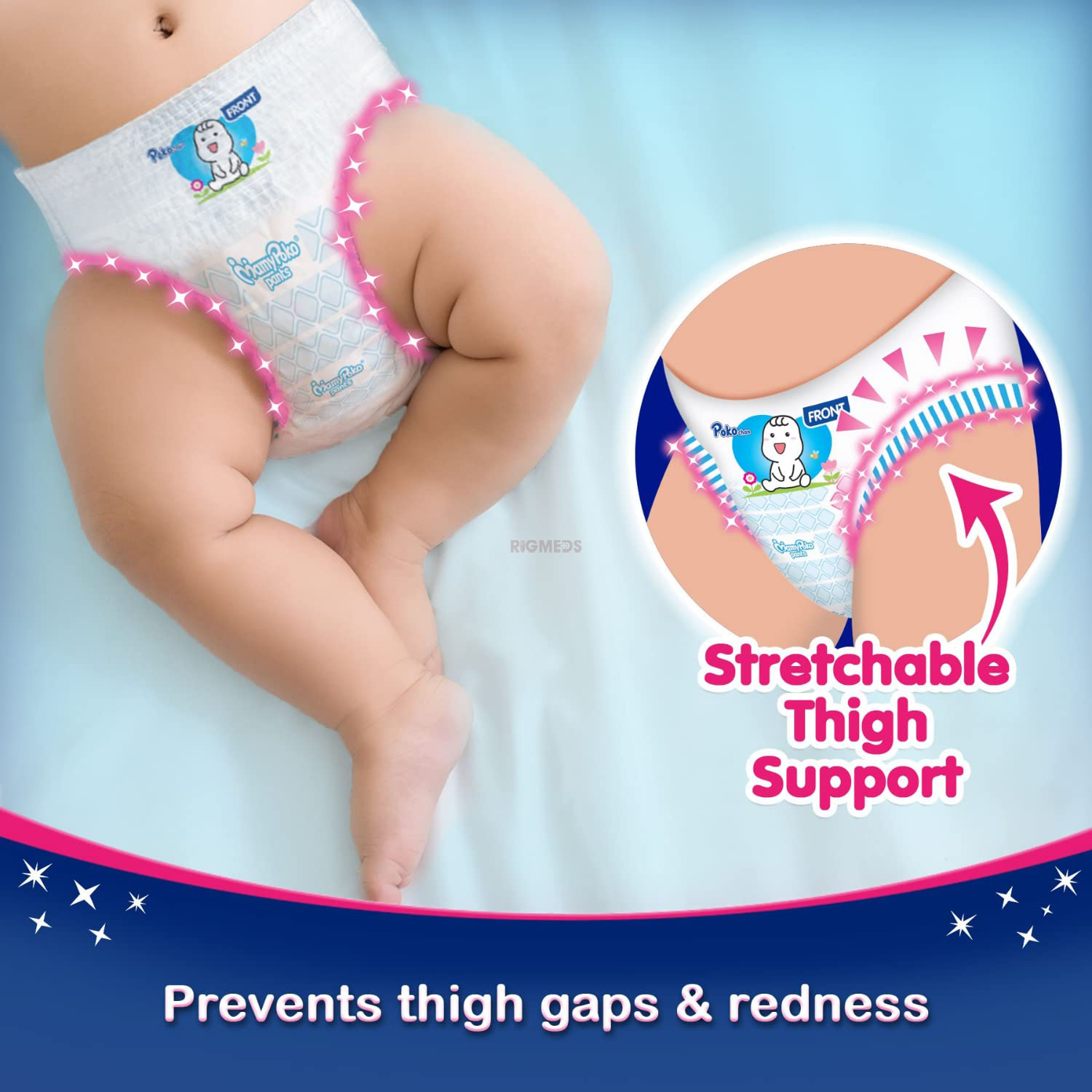 MamyPoko Pants Extra Absorbent NB76