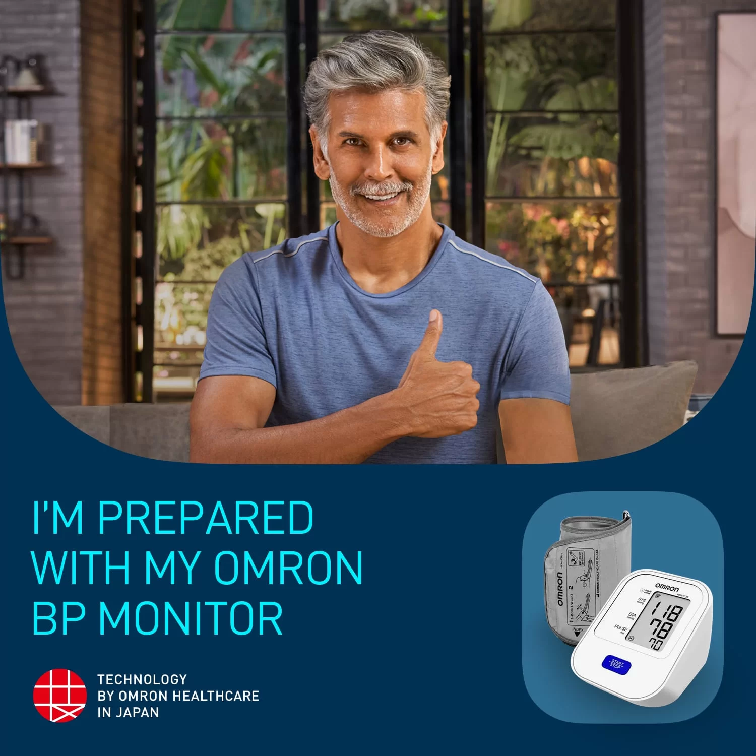 Omron Digital Blood Pressure Machine HEM 7120