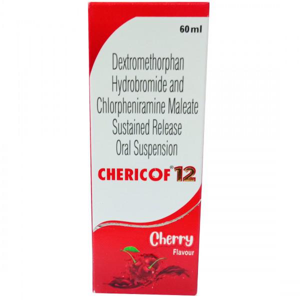 Chericof 12 Oral Suspension Cherry