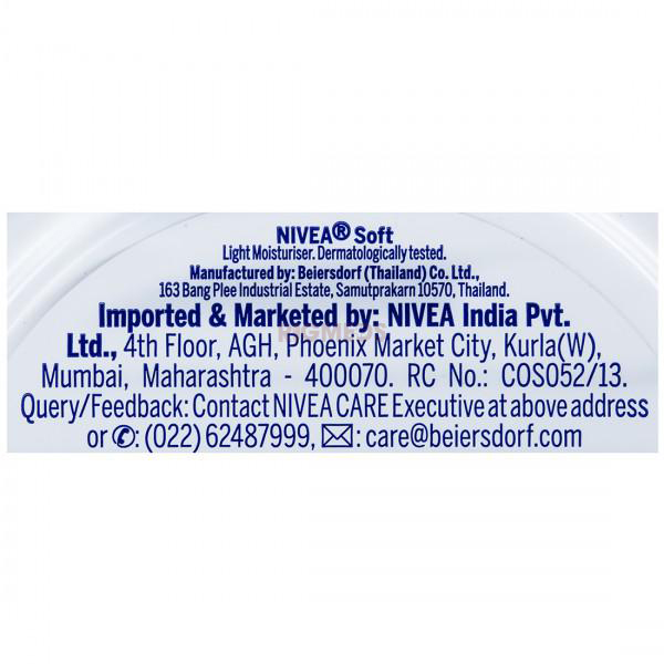 Nivea Soft Light Moisturiser Cream (200ml)