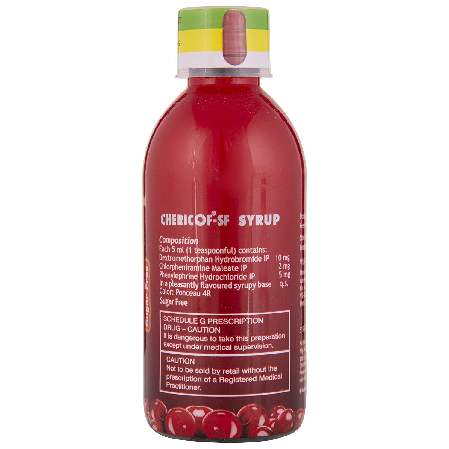 Chericof SF Syrup Sugar Free