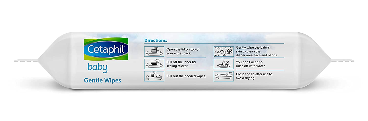 Cetaphil Baby Gentle Wipes (40 Wipes)