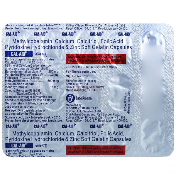 Cal Aid Soft Gelatin Capsule