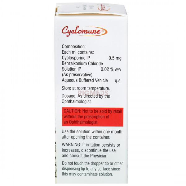 Cyclomune 0.05% Eye Drop
