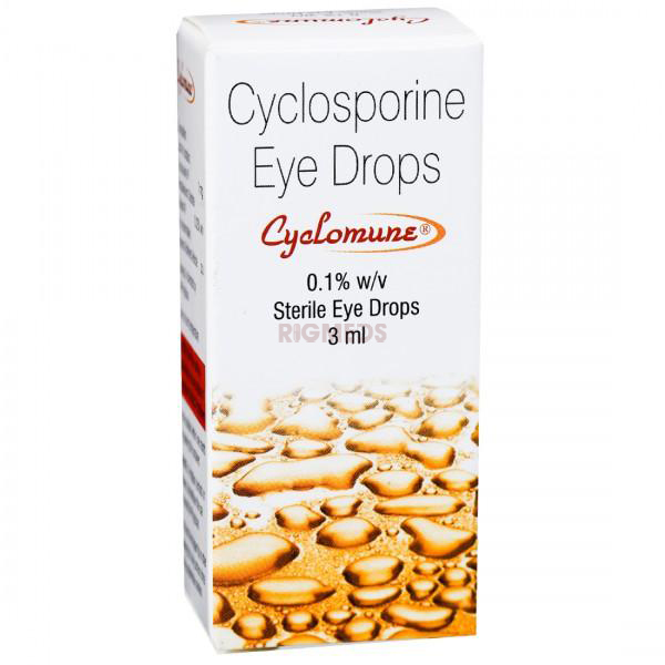 Cyclomune 0.1% Eye Drop