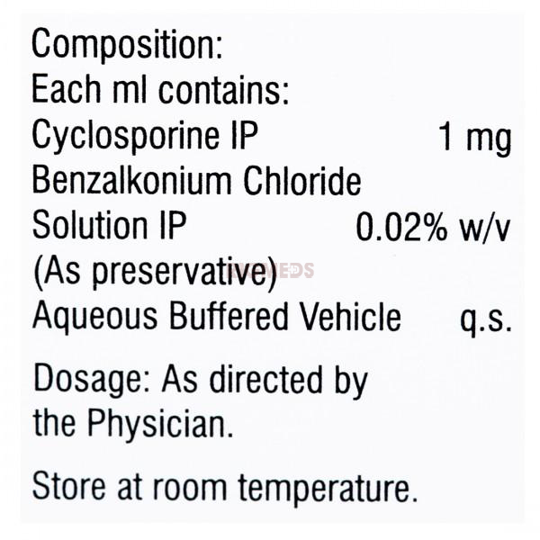 Cyclomune 0.1% Eye Drop