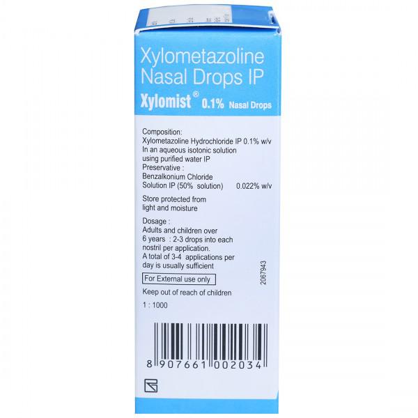 Xylomist 0.1% Nasal Drops