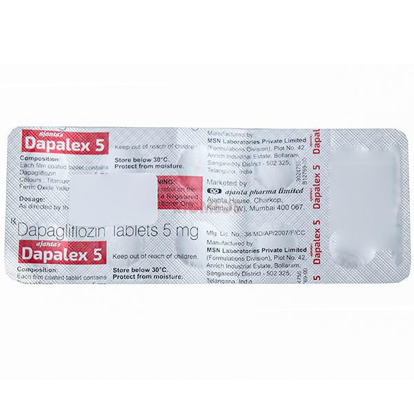 Dapalex 5Mg Tablet
