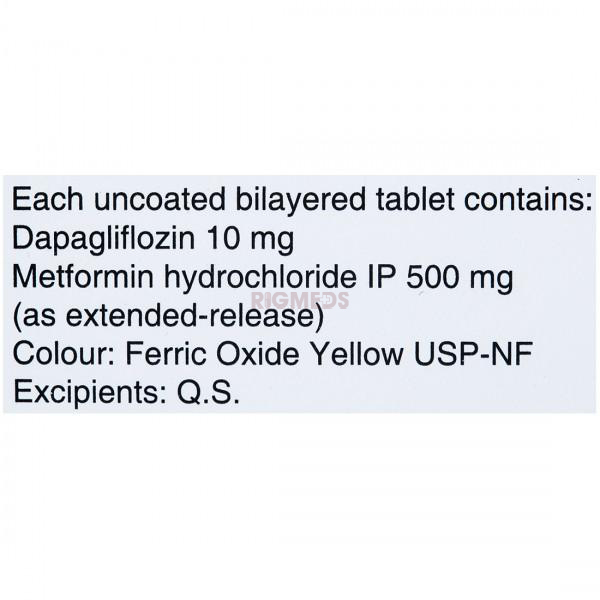 Daparyl M 10/500 Tablet ER