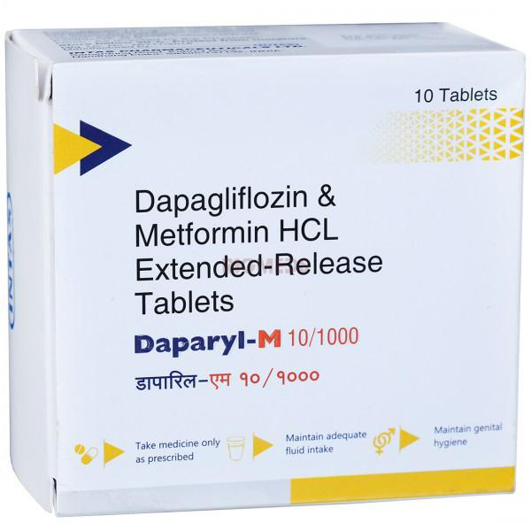 Daparyl M 10Mg/1000Mg Tablet ER