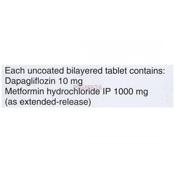 Dapavel M 10Mg/1000Mg Tablet