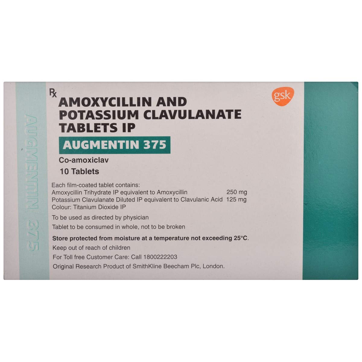 Augmentin 375 Tablet