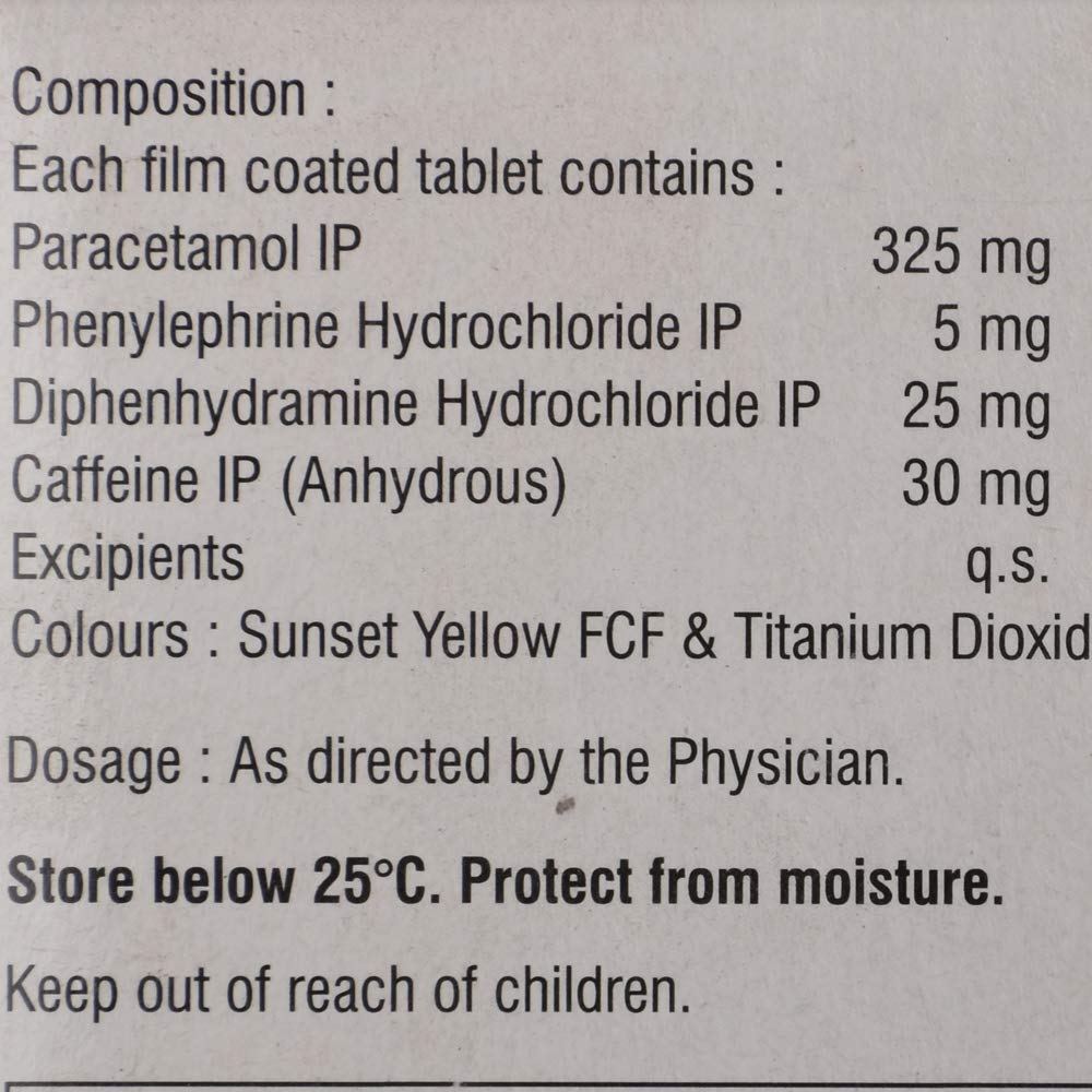 Maxtra Cold Plus Tablet