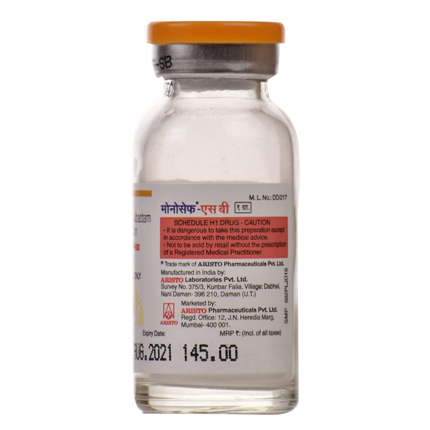 Monocef SB 1g Injection
