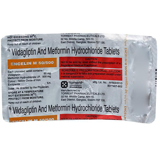 Encelin M 50/500 Tablet