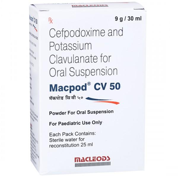 Macpod CV 50 Powder for Oral Suspension