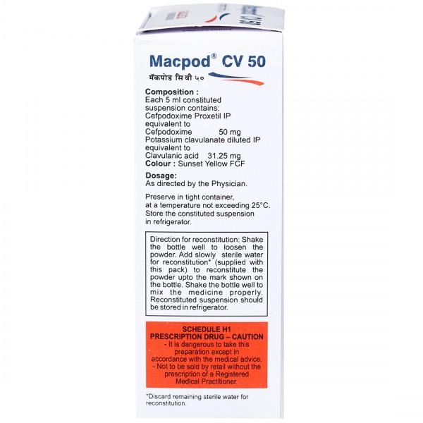 Macpod CV 50 Powder for Oral Suspension