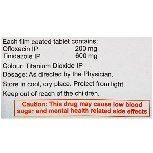 Oflomac TZ 200 mg/600 mg Tablet