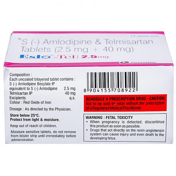 Eslo Tel 2.5mg Tablet