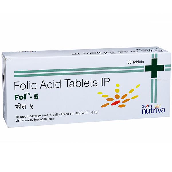 Fol 5Mg Tablet