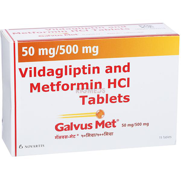 Galvus Met 50mg/500mg Tablet