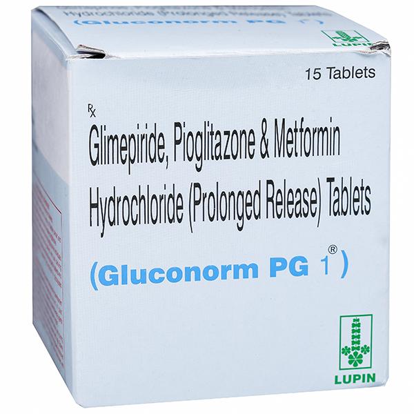 Gluconorm PG 1 Tablet PR