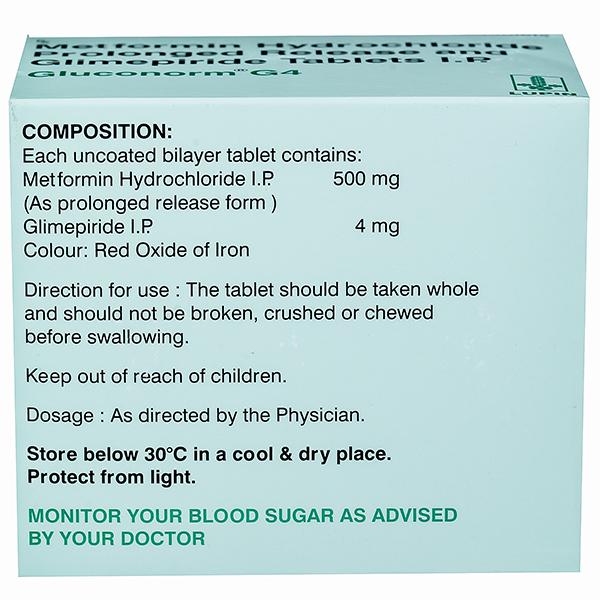 Gluconorm G 4 Tablet PR
