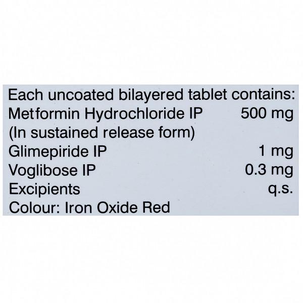 Gluconorm-VG 1 Plus Tablet SR