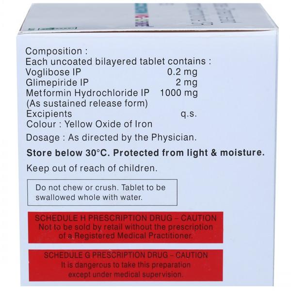 Gluconorm VG 2 Forte Tablet SR