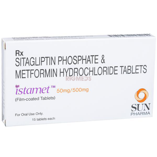Istamet 50mg/500mg Tablet