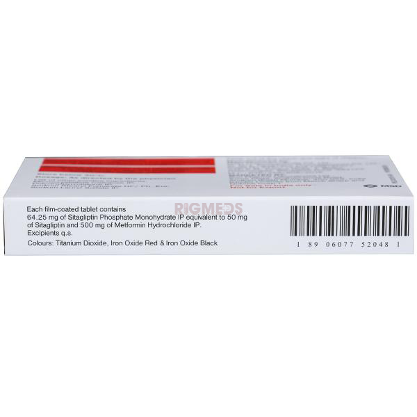 Istamet 50mg/500mg Tablet