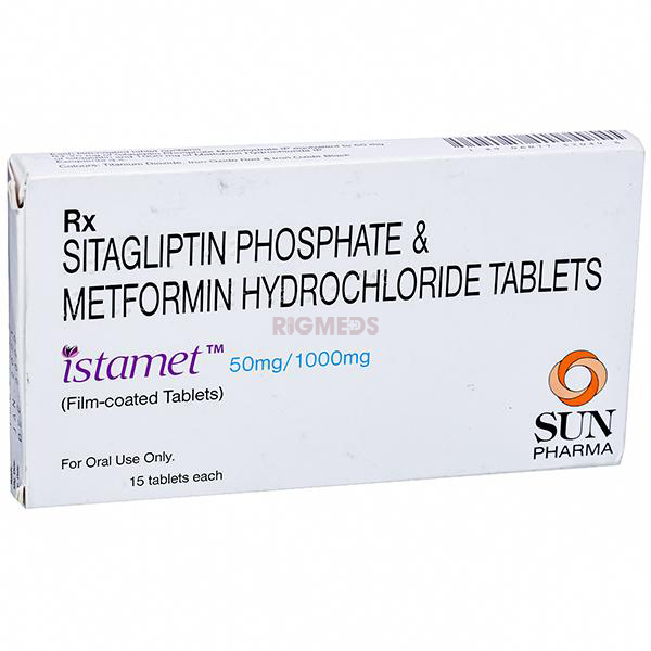 Istamet 50Mg/1000Mg Tablet