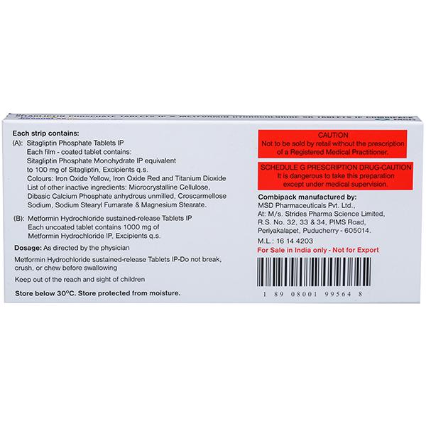 Janumet XR CP Tablet