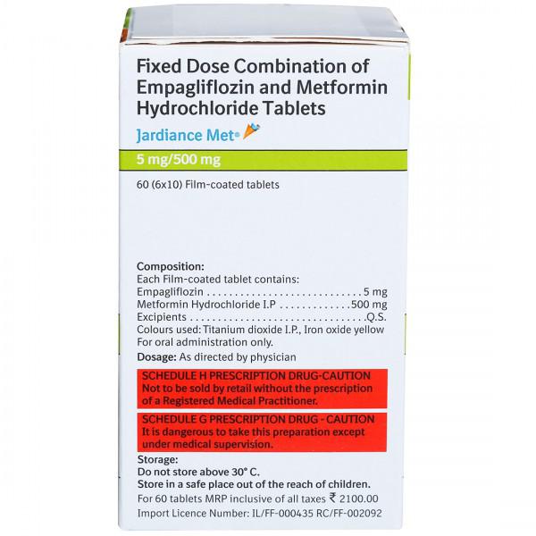 Jardiance Met 5mg/500mg Tablet