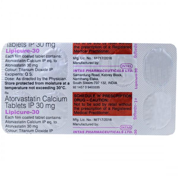 Lipicure 30 Tablet