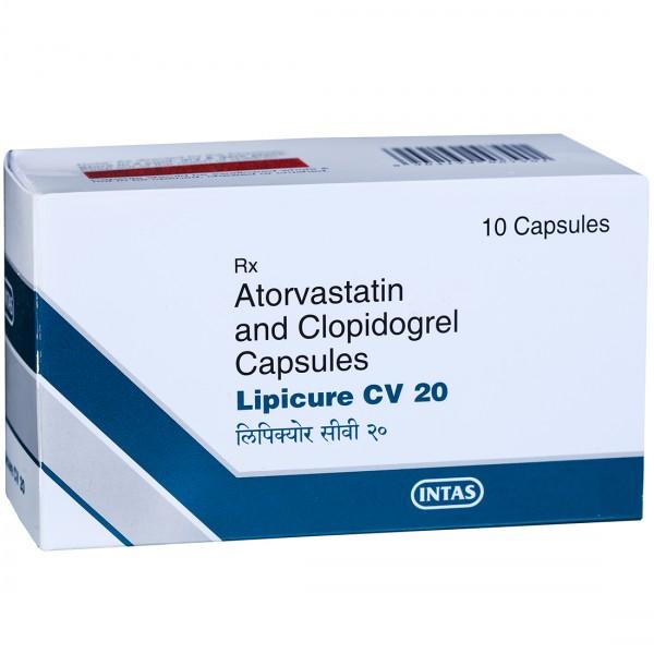 Lipicure CV 20mg/75mg Capsule