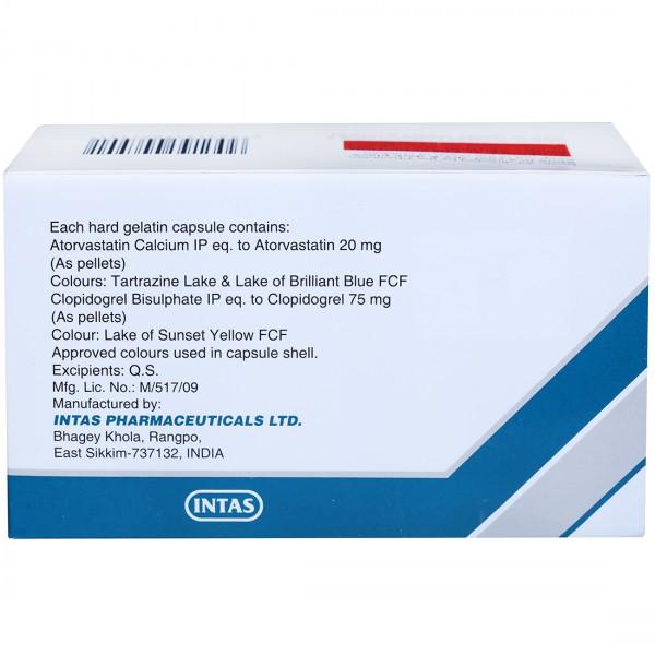 Lipicure CV 20mg/75mg Capsule