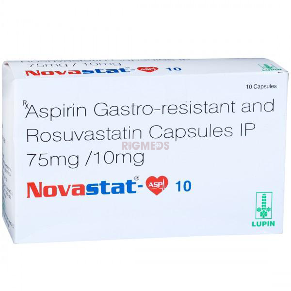 Novastat Asp 10Mg/75mg Capsule
