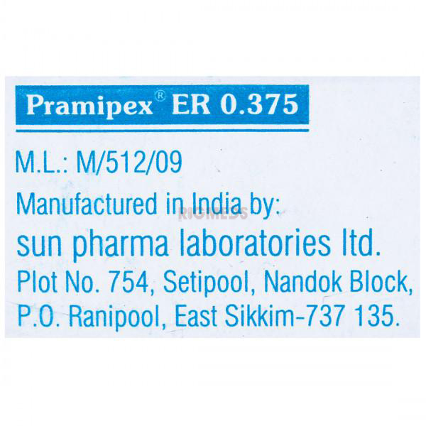 Pramipex ER 0.375 Tablet
