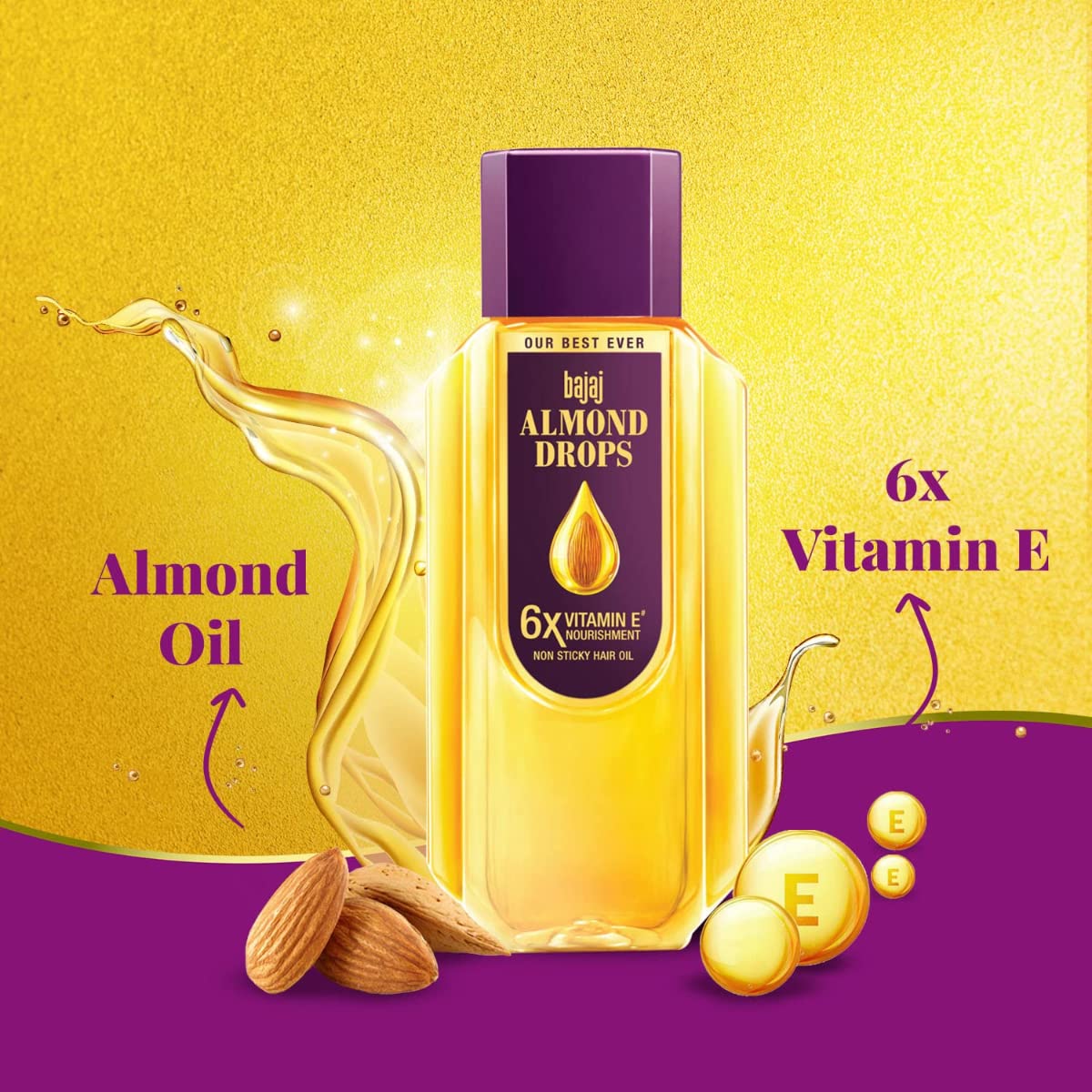 Bajaj Almond Drops Hair Oil (475ml)