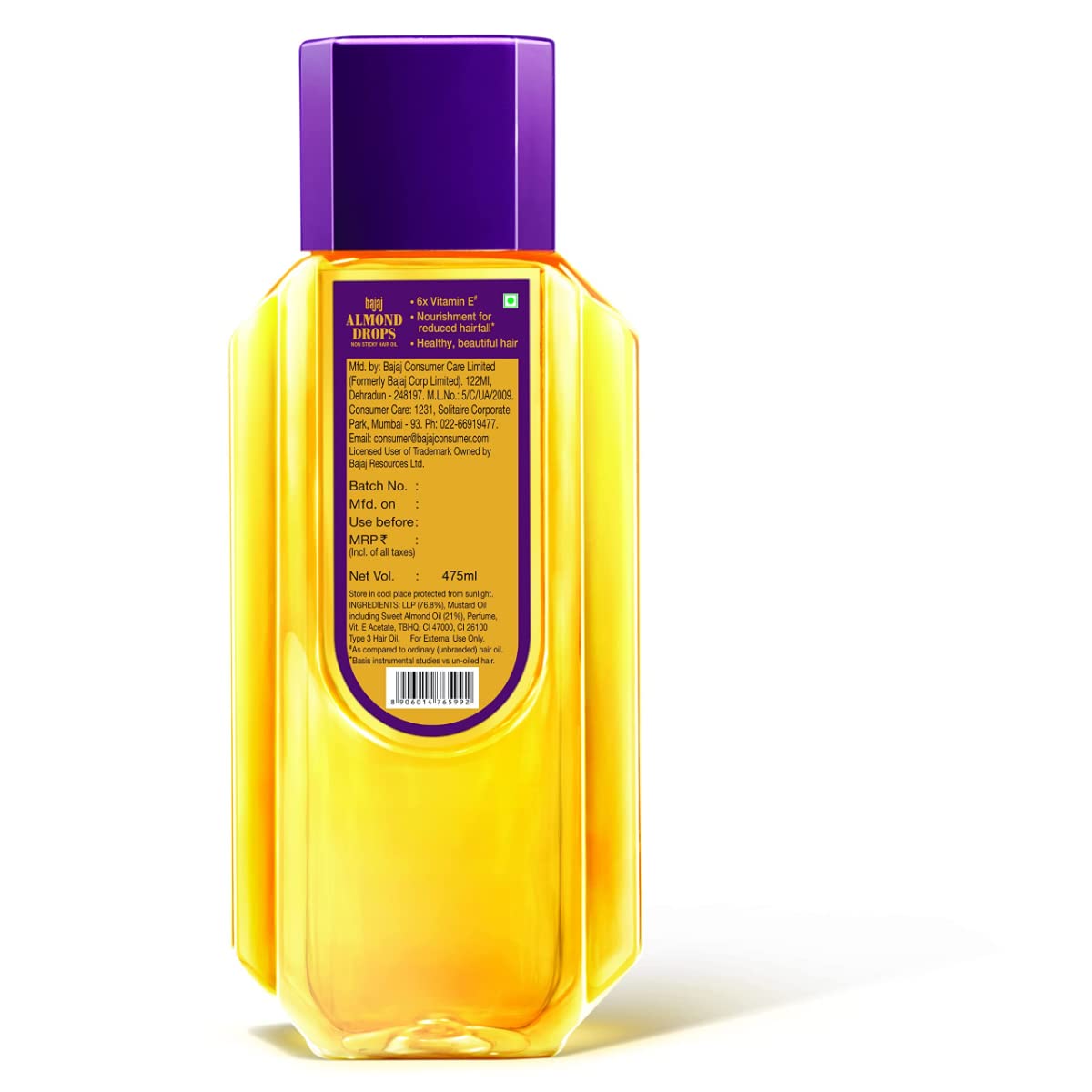 Bajaj Almond Drops Hair Oil (475ml)